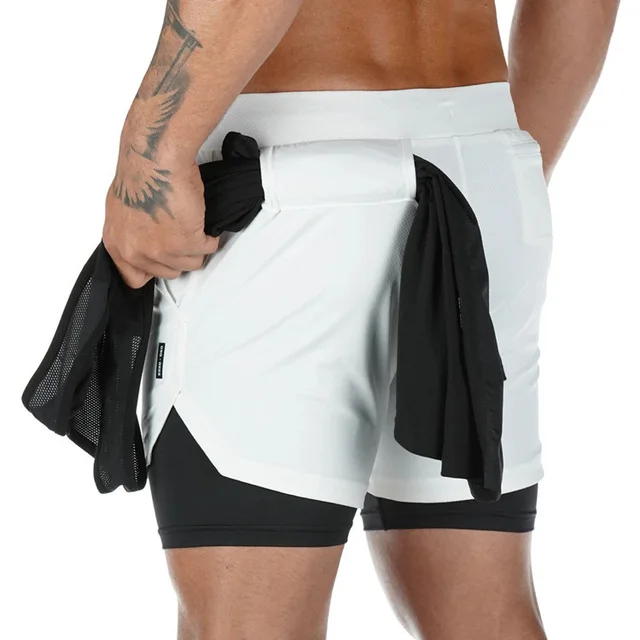 Fitness Shorts Kurze Sporthose Kurzhose Jogging Herren Trainingshose Sportshorts