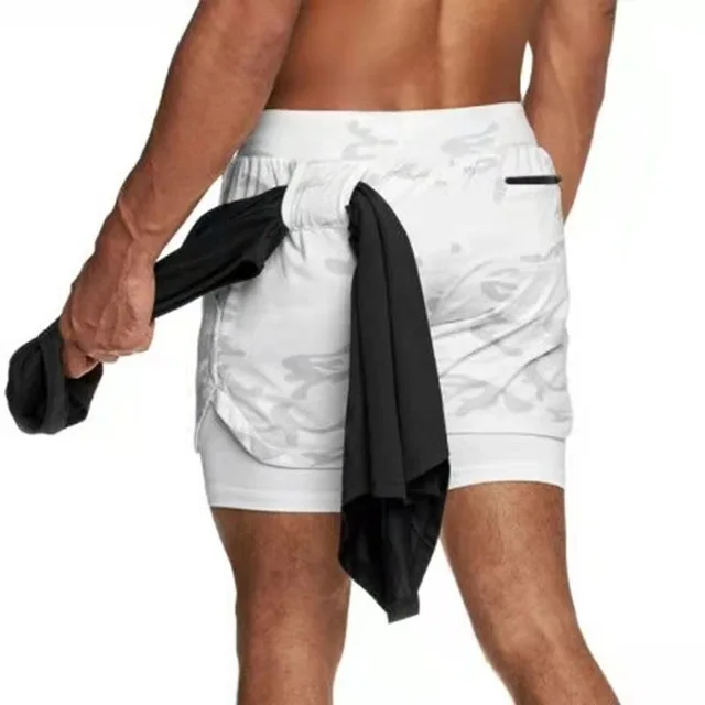 Fitness Shorts Kurze Sporthose Kurzhose Jogging Herren Trainingshose Sportshorts