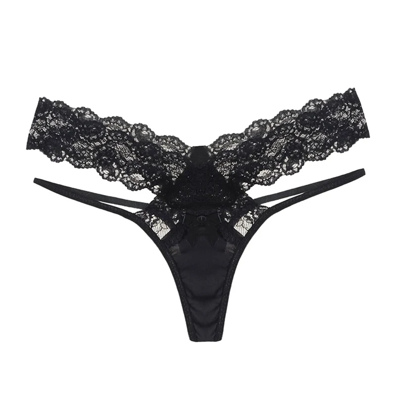 Damen Tanga String Höschen Schlüpfer Slip Dessous Unterwäsche Spitzenhöschen