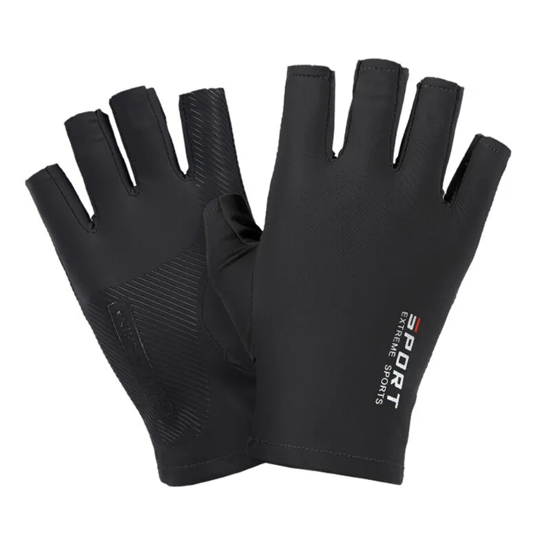 Fahrradhandschuhe Fahrrad Halbfinger Handschuhe Sport Fitness Gym Damen Herren
