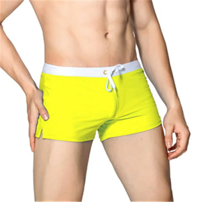 Herren Badehose Badeshort Kurze Hose Shorts Schwimmhose 100% Polyester Bermuda
