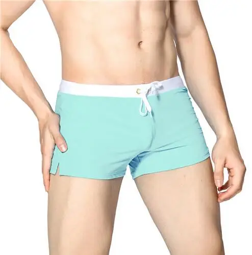 Herren Badehose Badeshort Kurze Hose Shorts Schwimmhose 100% Polyester Bermuda