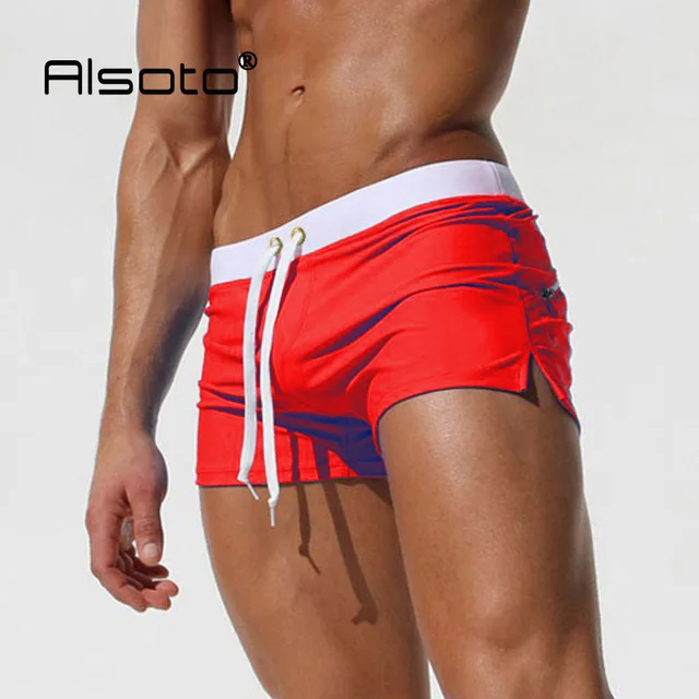 Herren Badehose Badeshort Kurze Hose Shorts Schwimmhose 100% Polyester Bermuda