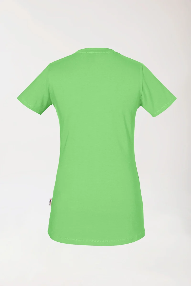 CORE Shirt Damen - Rundhals apfelgrün