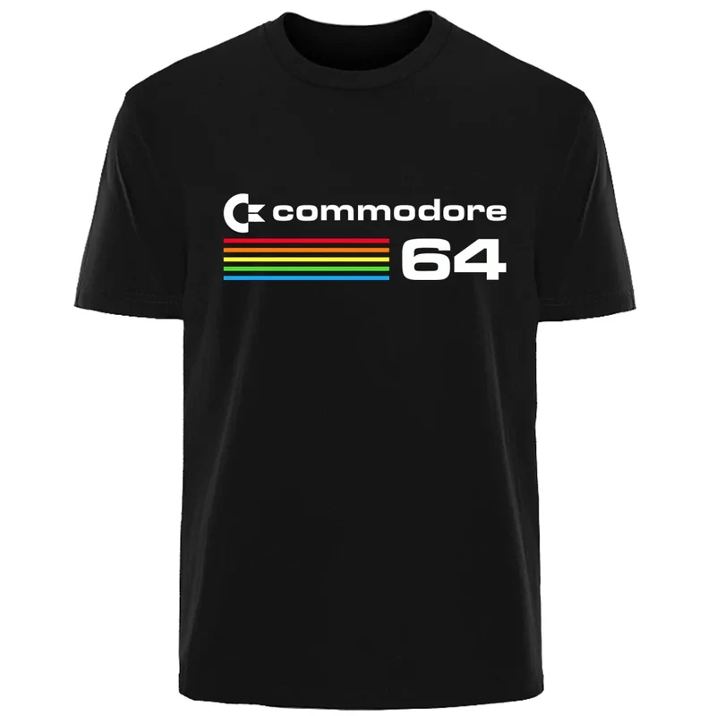 Fashion Herren Commodore 64 T-Shirt Rundhals Unisex Sommer Streetwear Tank Top