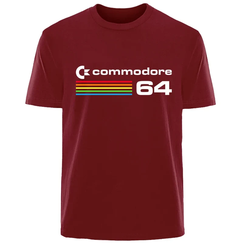 Fashion Herren Commodore 64 T-Shirt Rundhals Unisex Sommer Streetwear Tank Top