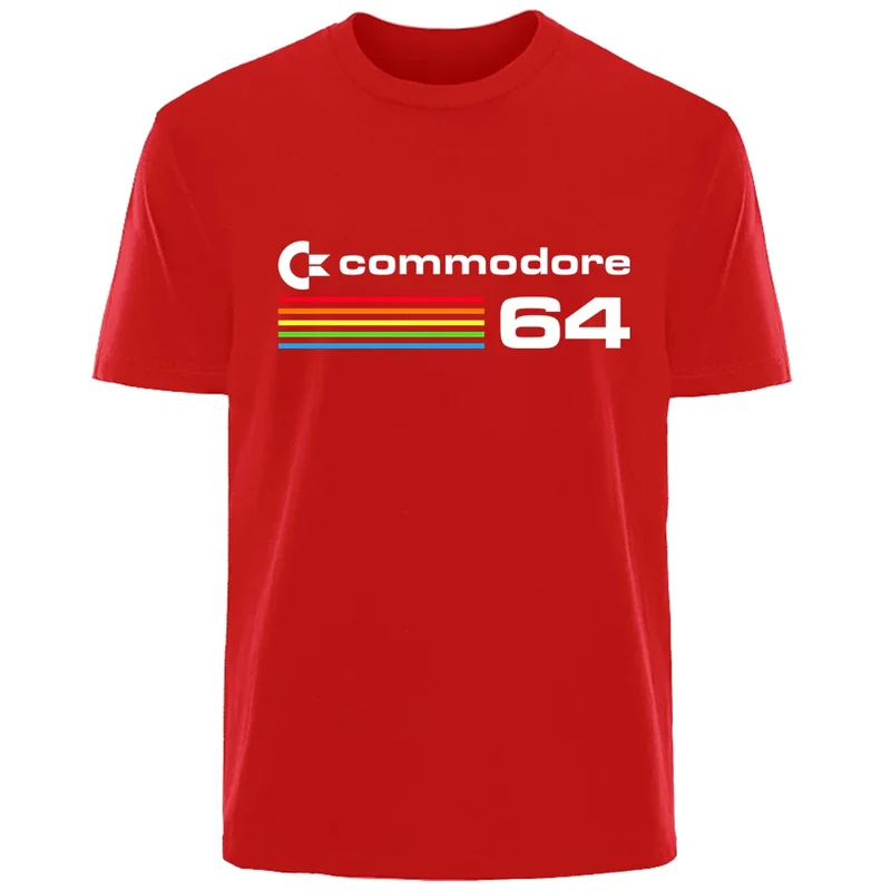 Fashion Herren Commodore 64 T-Shirt Rundhals Unisex Sommer Streetwear Tank Top