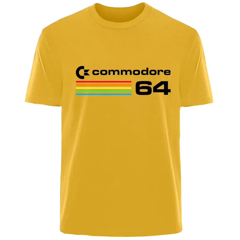 Fashion Herren Commodore 64 T-Shirt Rundhals Unisex Sommer Streetwear Tank Top