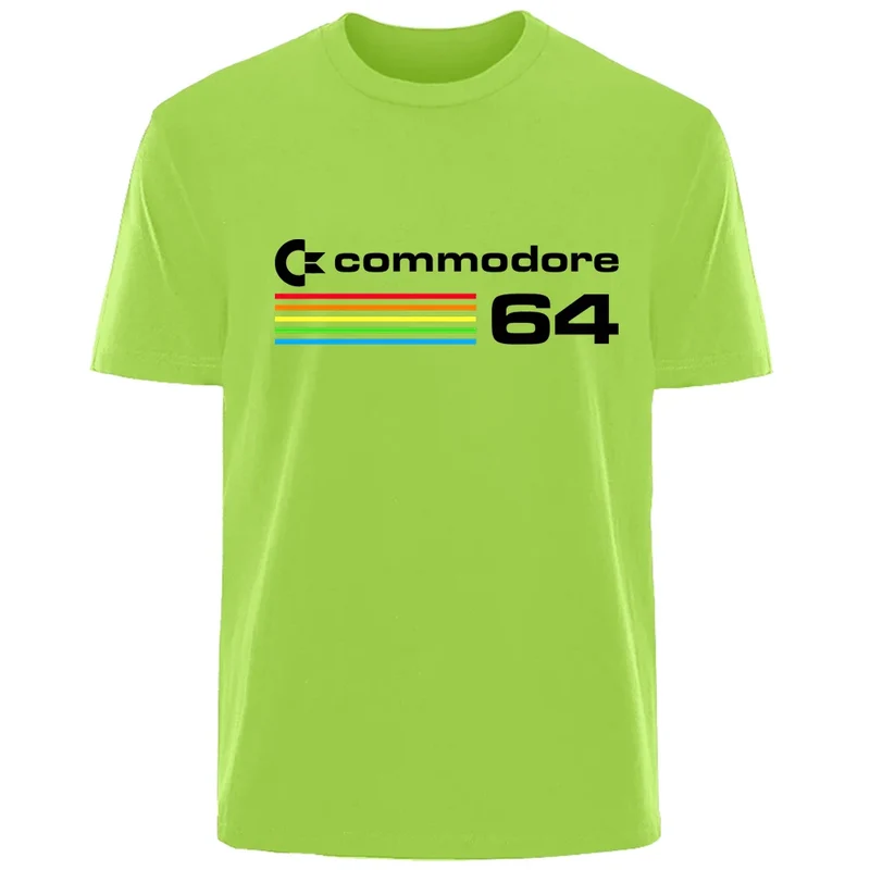 Fashion Herren Commodore 64 T-Shirt Rundhals Unisex Sommer Streetwear Tank Top