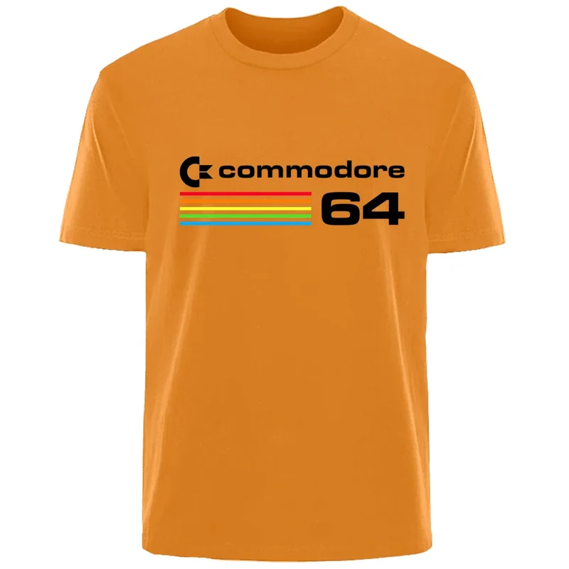 Fashion Herren Commodore 64 T-Shirt Rundhals Unisex Sommer Streetwear Tank Top