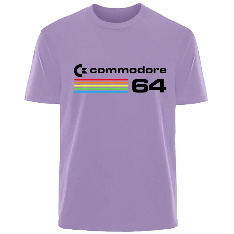 Fashion Herren Commodore 64 T-Shirt Rundhals Unisex Sommer Streetwear Tank Top