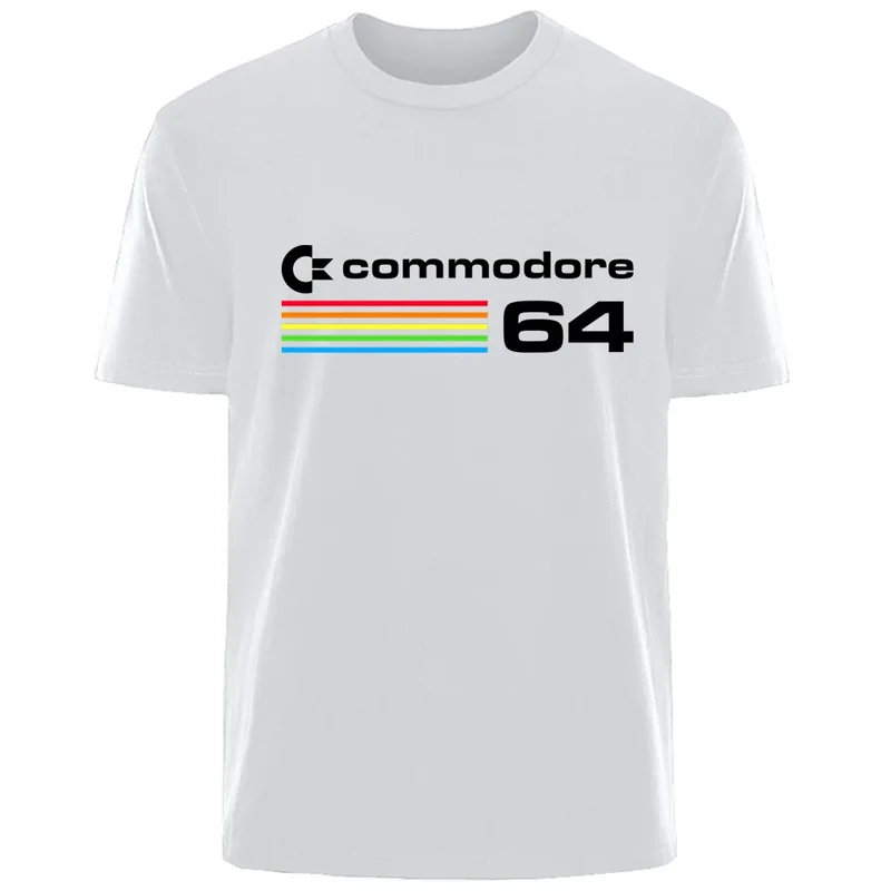 Fashion Herren Commodore 64 T-Shirt Rundhals Unisex Sommer Streetwear Tank Top