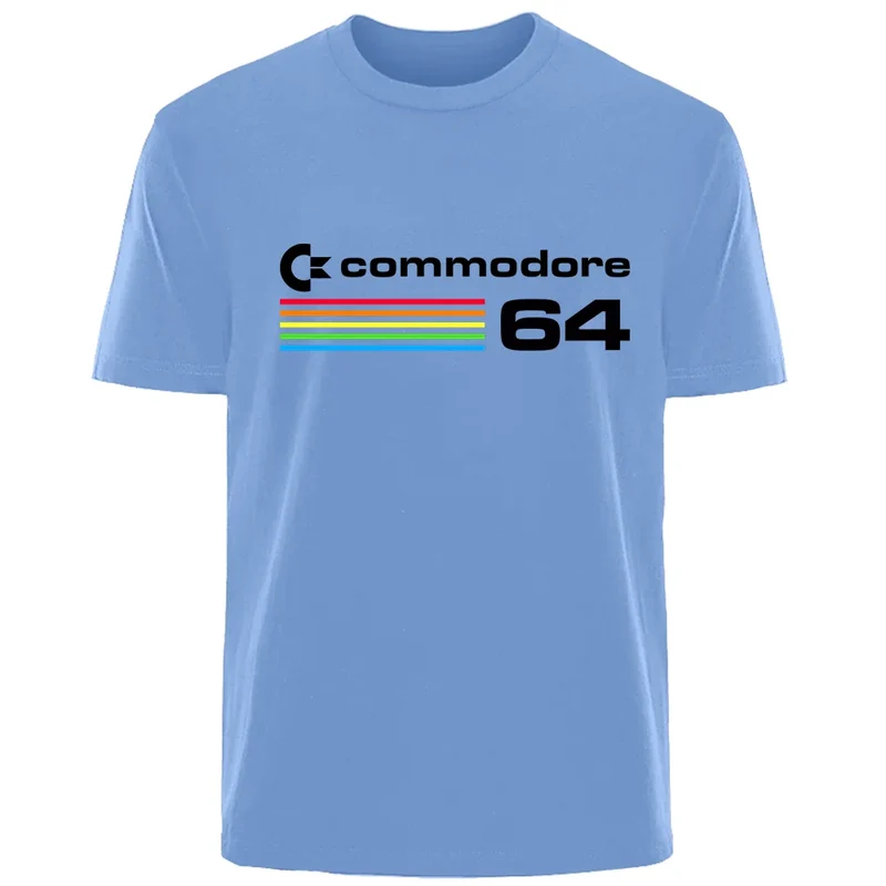 Fashion Herren Commodore 64 T-Shirt Rundhals Unisex Sommer Streetwear Tank Top