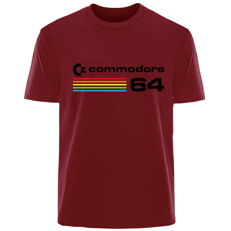 Fashion Herren Commodore 64 T-Shirt Rundhals Unisex Sommer Streetwear Tank Top