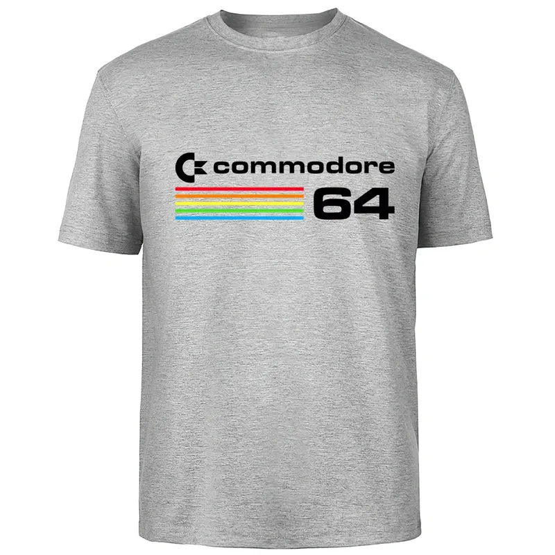 Fashion Herren Commodore 64 T-Shirt Rundhals Unisex Sommer Streetwear Tank Top