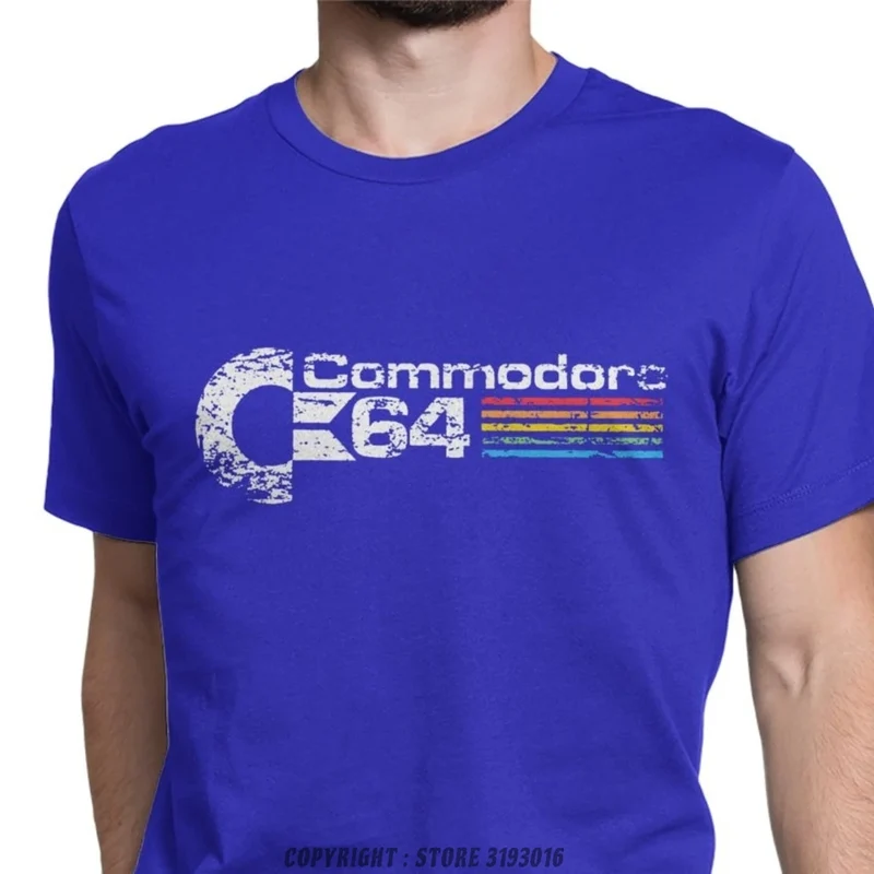 Fashion Herren Commodore 64 T-Shirt Rundhals Unisex Sommer Streetwear Tank Top