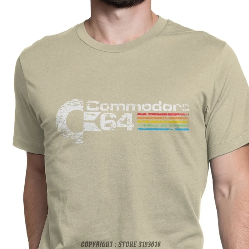 Fashion Herren Commodore 64 T-Shirt Rundhals Unisex Sommer Streetwear Tank Top