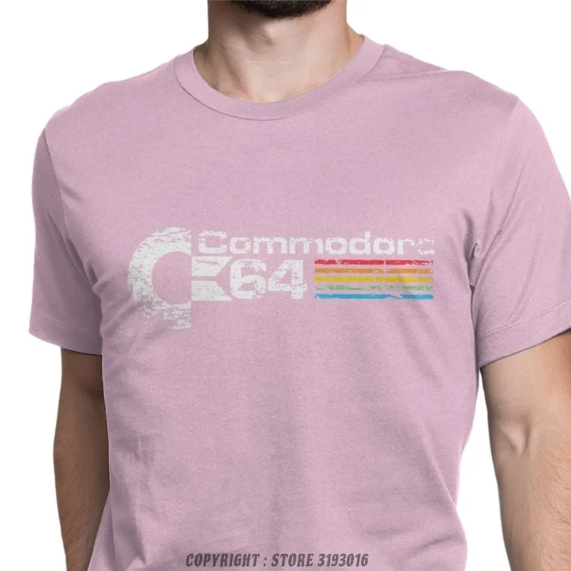Fashion Herren Commodore 64 T-Shirt Rundhals Unisex Sommer Streetwear Tank Top