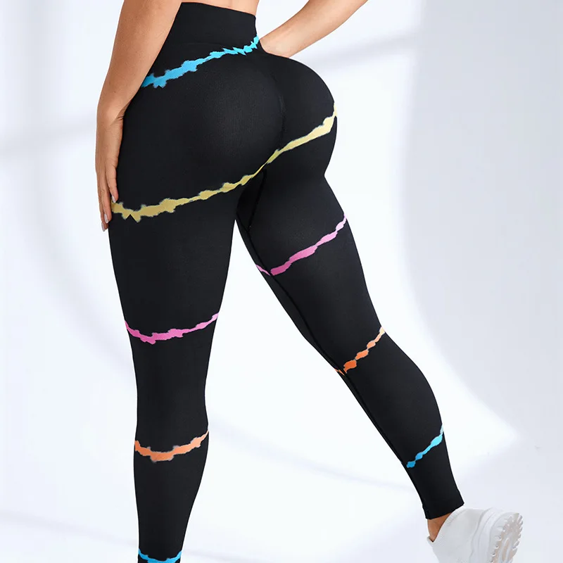 Yoga Leggings Push Up Damen Sport Hose Fitness Gym Stretch Leggins Jogginghose