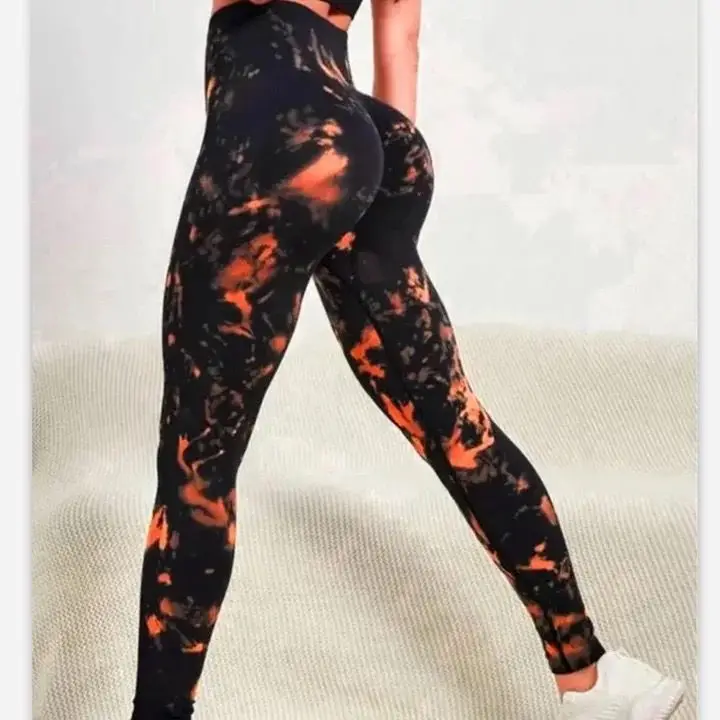 Yoga Leggings Push Up Damen Sport Hose Fitness Gym Stretch Leggins Jogginghose