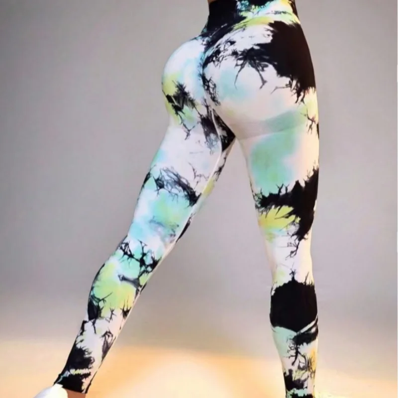 Yoga Leggings Push Up Damen Sport Hose Fitness Gym Stretch Leggins Jogginghose