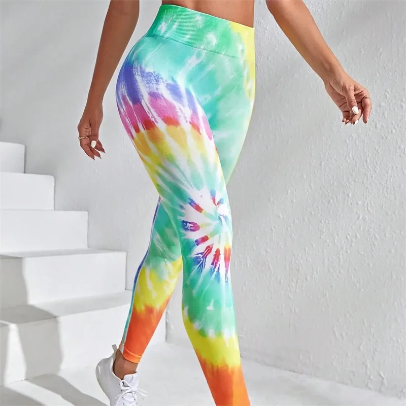 Yoga Leggings Push Up Damen Sport Hose Fitness Gym Stretch Leggins Jogginghose