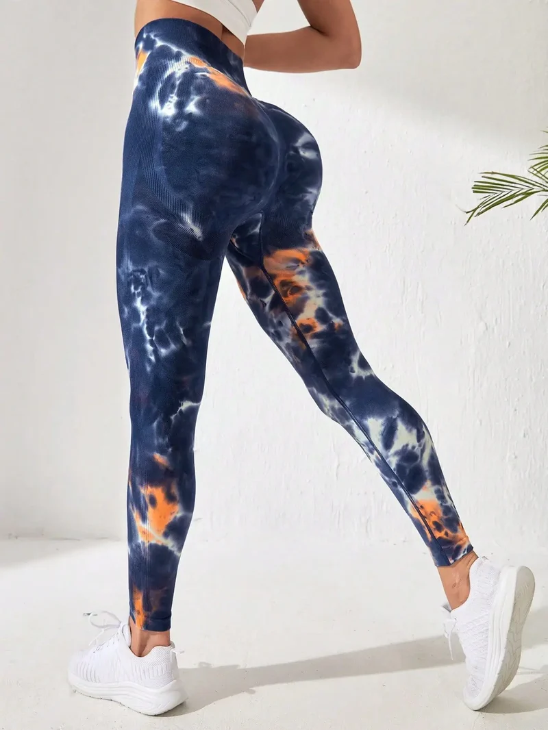 Yoga Leggings Push Up Damen Sport Hose Fitness Gym Stretch Leggins Jogginghose