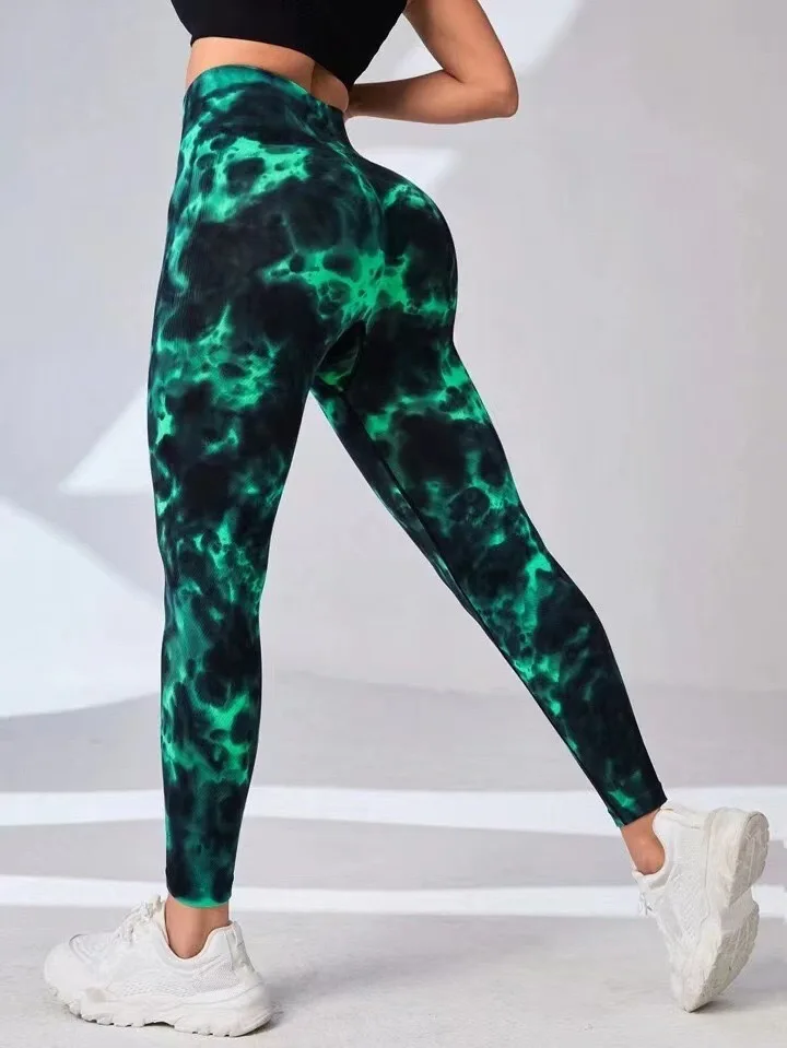Yoga Leggings Push Up Damen Sport Hose Fitness Gym Stretch Leggins Jogginghose