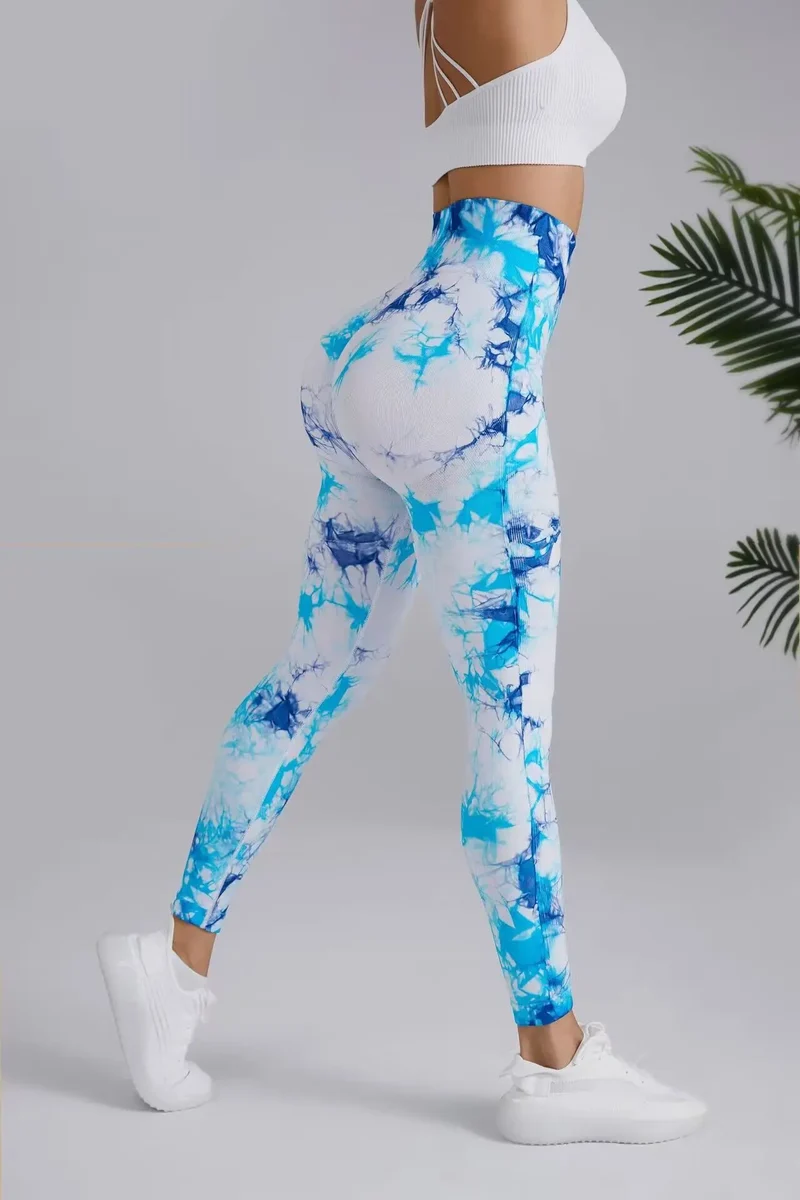 Yoga Leggings Push Up Damen Sport Hose Fitness Gym Stretch Leggins Jogginghose