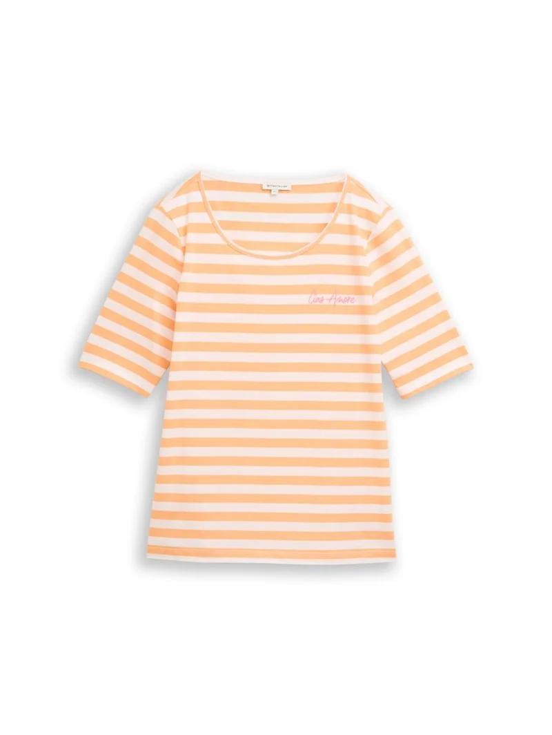 T-Shirt mit Stickerei