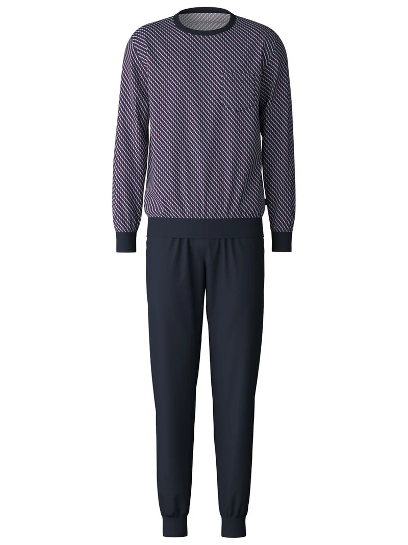 Calida HERREN Pyjama mit Bündchen