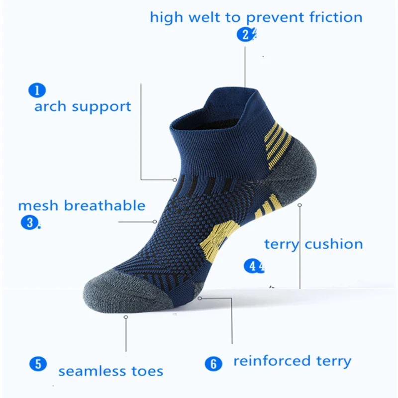 3 Paar Sneakers Socken Herren Damen Sport Freizeit Kurzsocken Füßlinge Gr 38–46