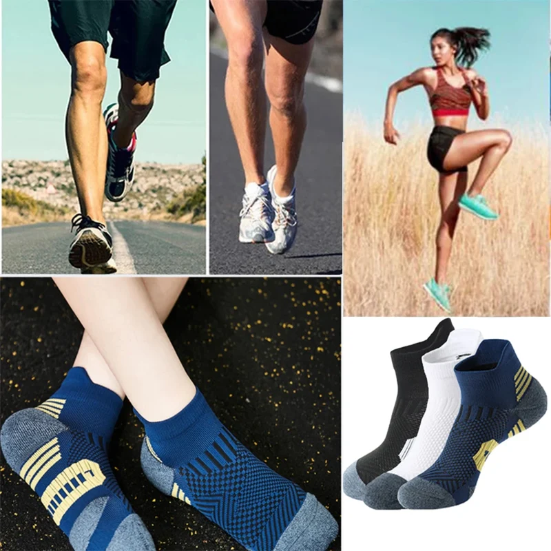 3 Paar Sneakers Socken Herren Damen Sport Freizeit Kurzsocken Füßlinge Gr 38–46