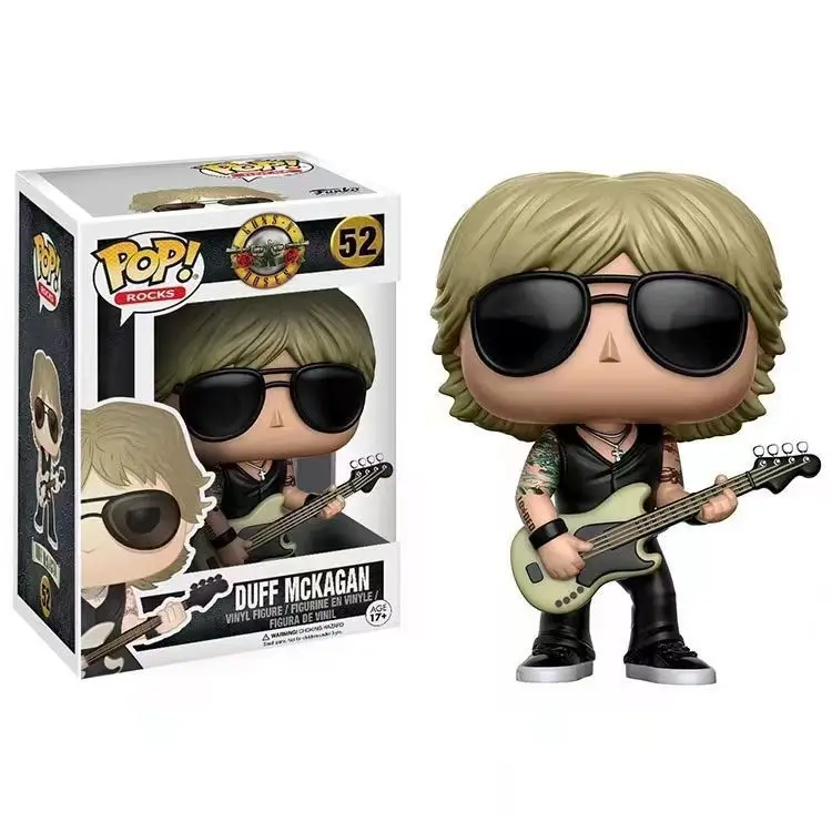 Schlüsselanhänger Heavy Metal PVC Figur Rock Spielzeug Schlüsselring Geschenk