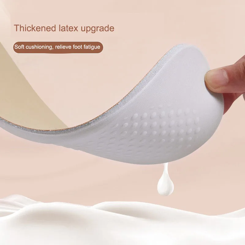 Orthopädische Einlegesohlen Latex Schuheinlagen Gel-Sohlen Sportschuh-Einlage