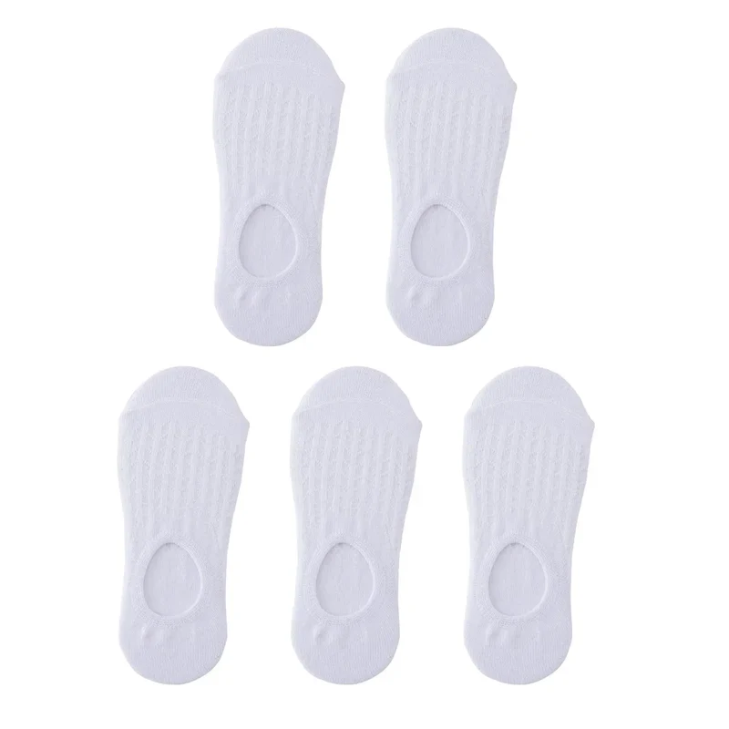 5 Paar Sneakers Socken Damen Sport Freizeit Kurzsocken Rutschfeste Füßlinge