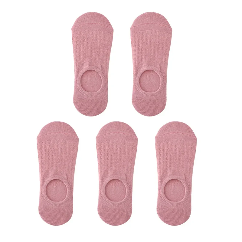 5 Paar Sneakers Socken Damen Sport Freizeit Kurzsocken Rutschfeste Füßlinge
