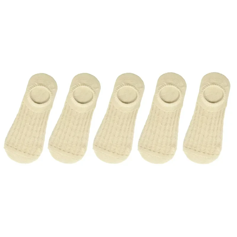 5 Paar Sneakers Socken Damen Sport Freizeit Kurzsocken Rutschfeste Füßlinge