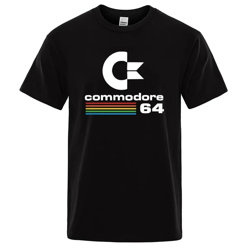 Fashion Herren Commodore 64 T-Shirt Rundhals Unisex Sommer Streetwear Tank Top
