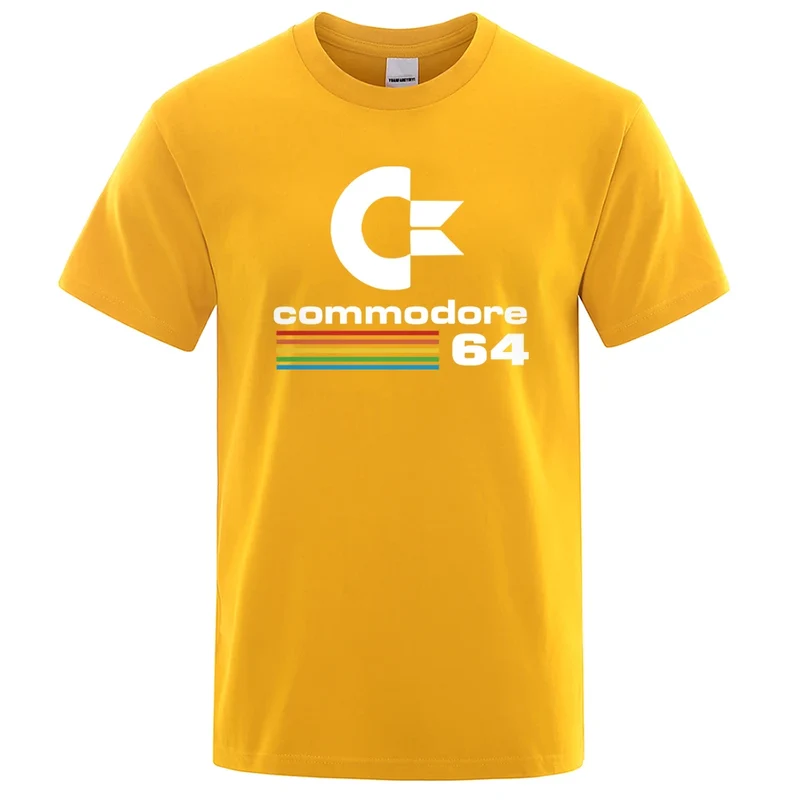 Fashion Herren Commodore 64 T-Shirt Rundhals Unisex Sommer Streetwear Tank Top