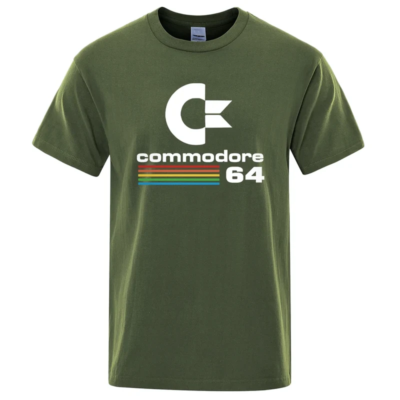 Fashion Herren Commodore 64 T-Shirt Rundhals Unisex Sommer Streetwear Tank Top