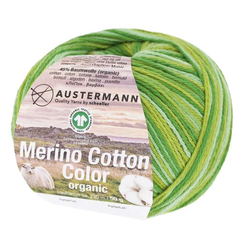 Merino Cotton Color | 230 M - 50G | 106 - Apfel