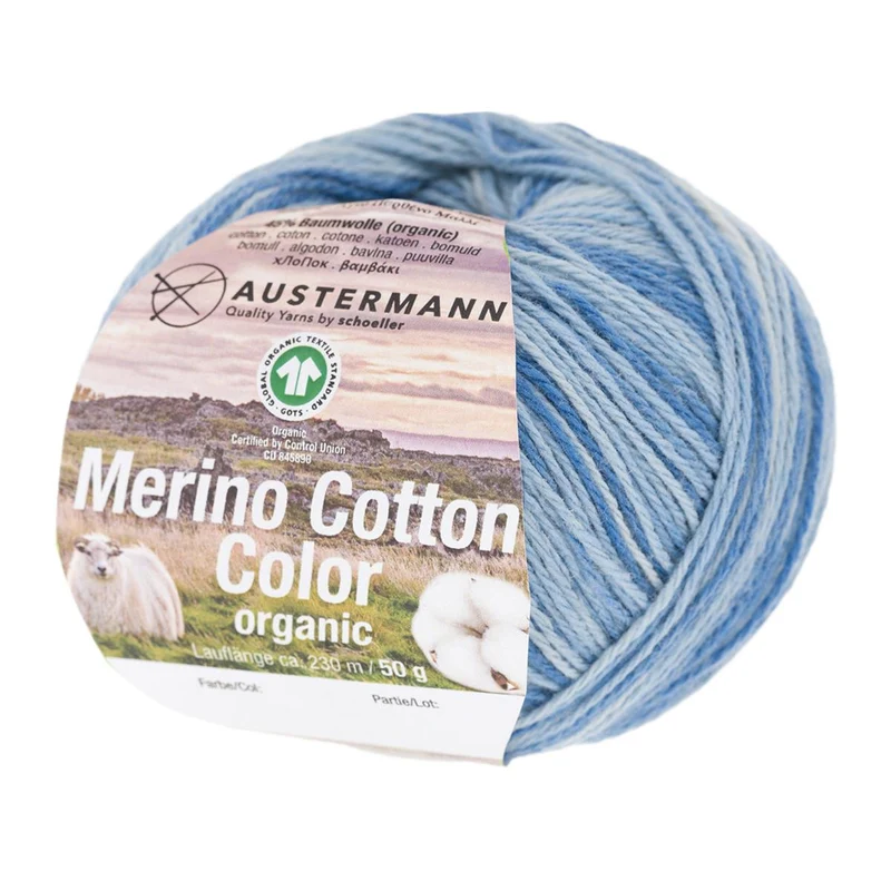 Merino Cotton Color | 230 M - 50G | 104 - Himmel