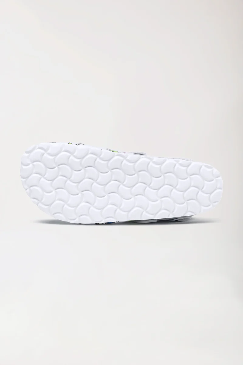 Damen Clog - Korkfußbett - bunt