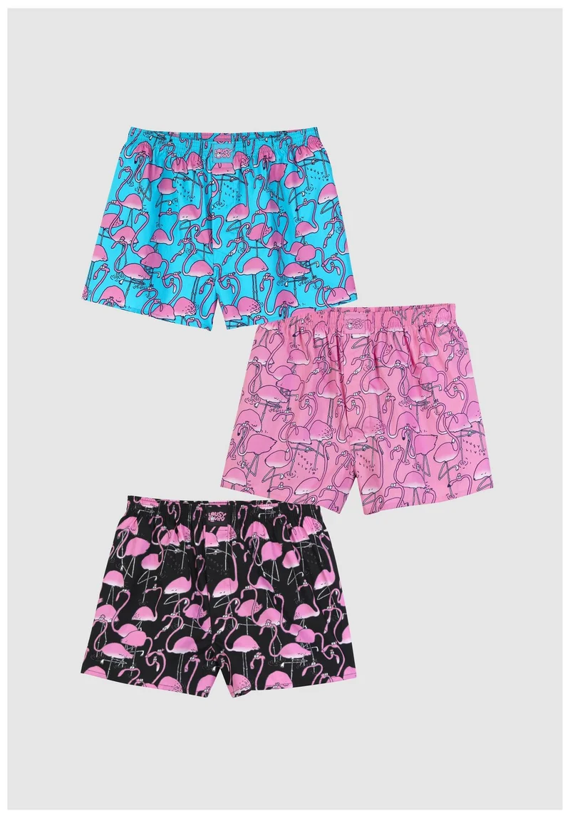 Greater Flamingos 3er Pack