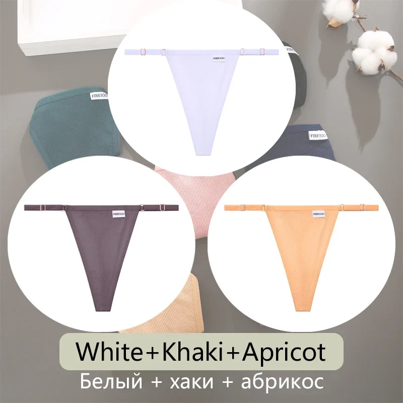 3Stk Frauen Tanga String Höschen Sexy Schlüpfer Slip Dessous Unterwäsche Panties