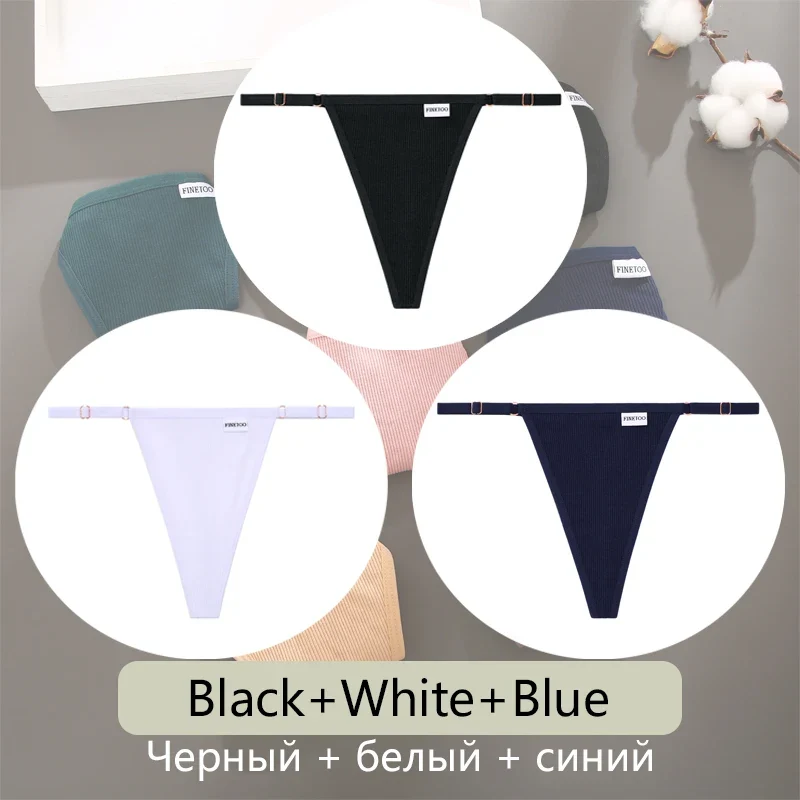 3Stk Frauen Tanga String Höschen Sexy Schlüpfer Slip Dessous Unterwäsche Panties