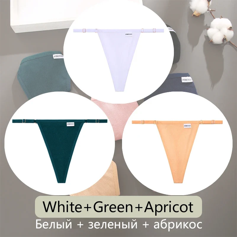 3Stk Frauen Tanga String Höschen Sexy Schlüpfer Slip Dessous Unterwäsche Panties