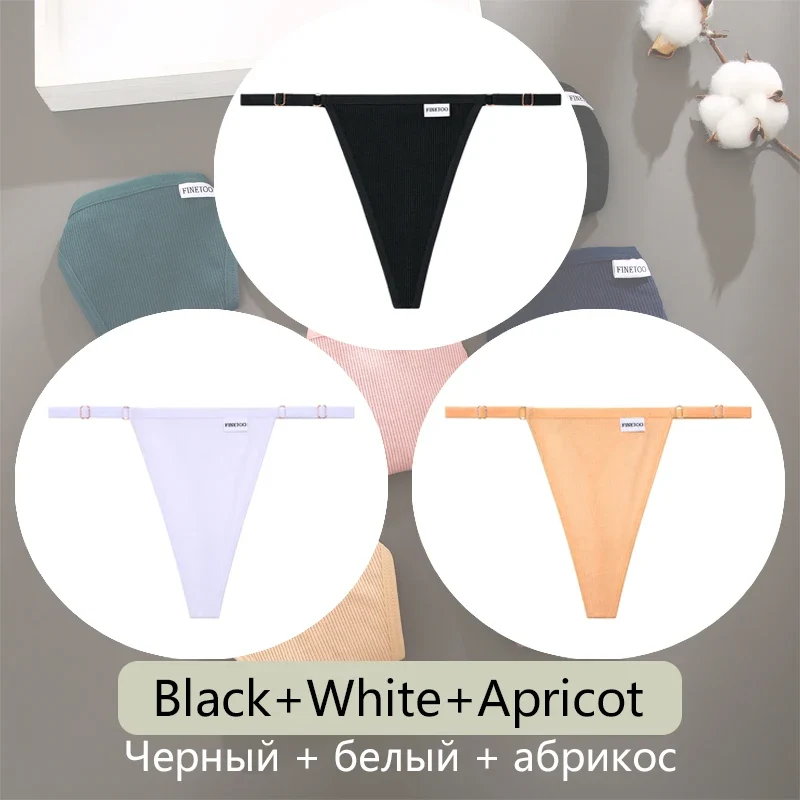 3Stk Frauen Tanga String Höschen Sexy Schlüpfer Slip Dessous Unterwäsche Panties