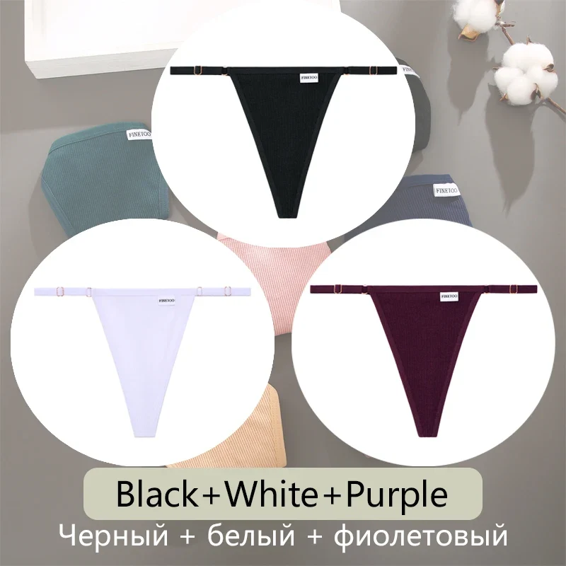 3Stk Frauen Tanga String Höschen Sexy Schlüpfer Slip Dessous Unterwäsche Panties
